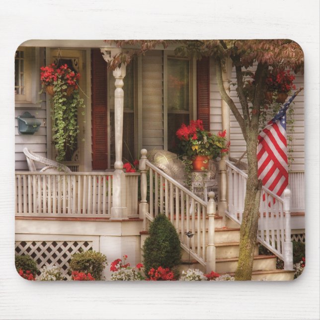 Porch - Americana Mouse Mat (Front)