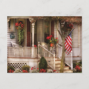 Porch - Americana Postcard