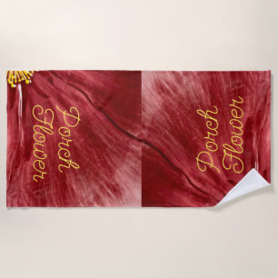 Porch Flower / Original / Beach Towel