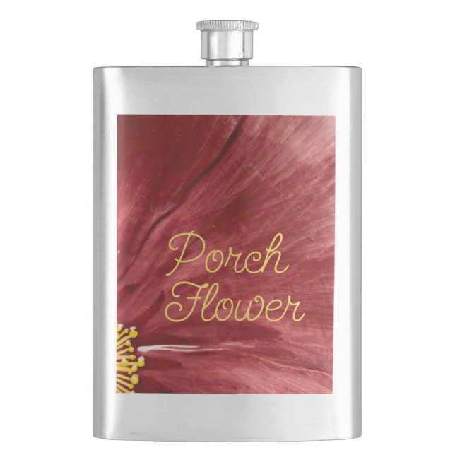 Porch Flower / Original / Hip Flask (Front)