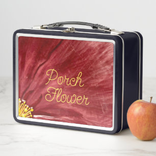 Porch Flower / Original / Metal Lunch Box