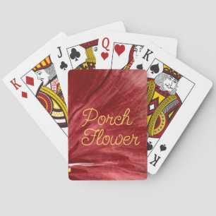 Porch Flower / Original / Playing Cards