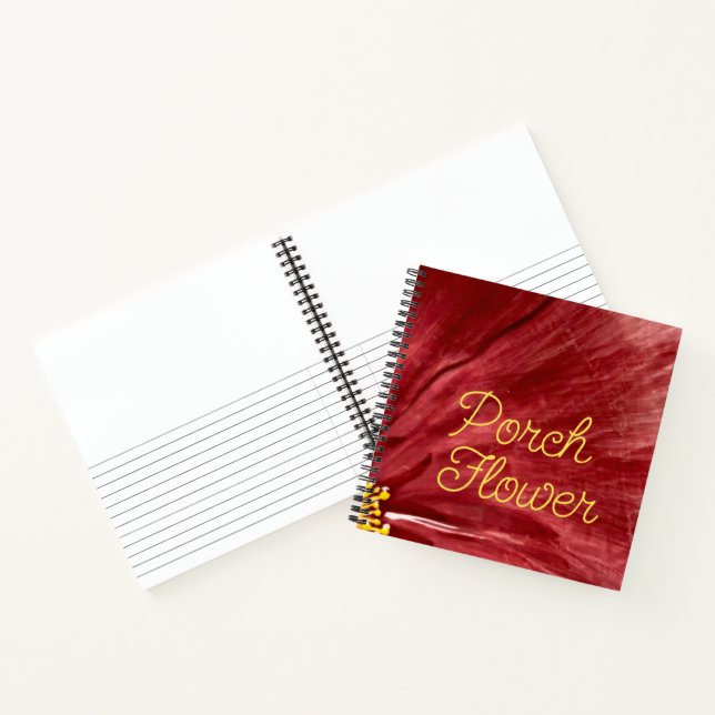 Porch Flower / Original / Sketch Notebook (Inside)