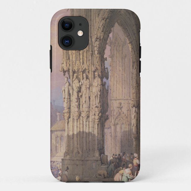 Porch of Regensburg Cathedral Case-Mate iPhone Case (Back)