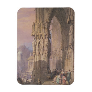 Porch of Regensburg Cathedral Magnet