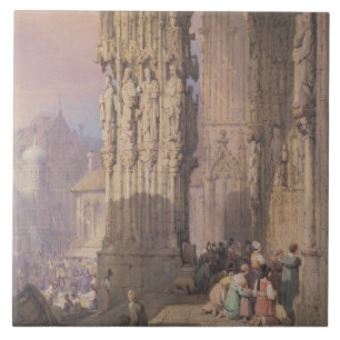 Porch of Regensburg Cathedral Tile