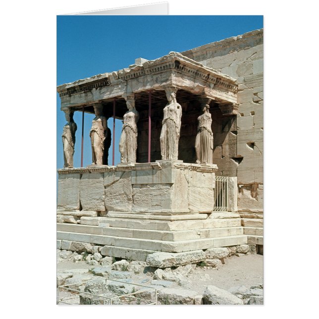 Porch of the Maidens, Erechtheion, c.421-405 BC (Front)