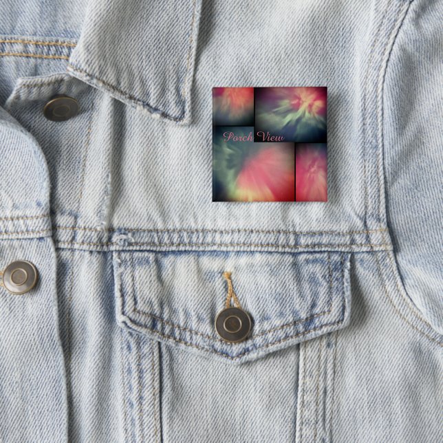 Porch View / Corona / 15 Cm Square Badge (In Situ)