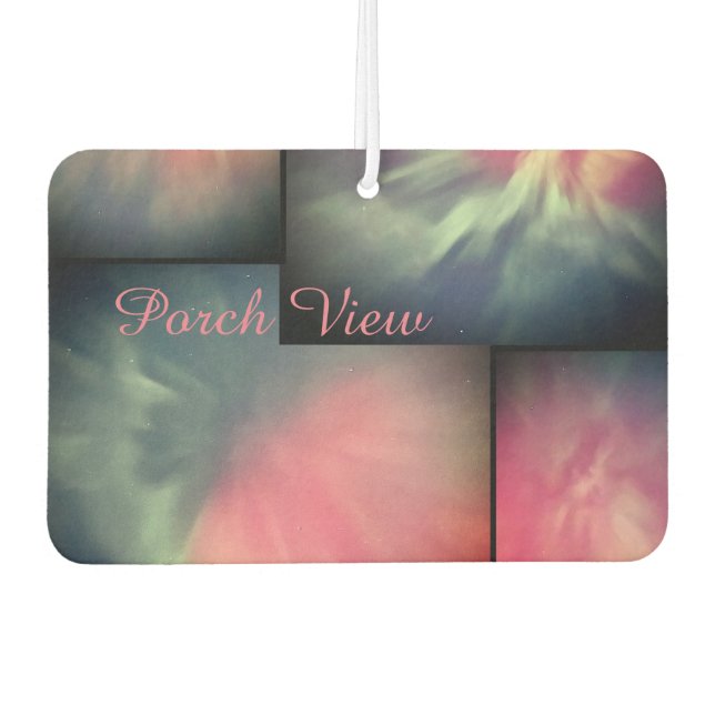 Porch View / Corona / Car Air Freshener (Front)