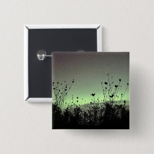 Porch View / Weeds / 15 Cm Square Badge
