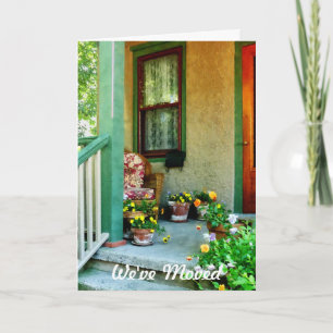 Porch With Padded Chair - We've Moved Card