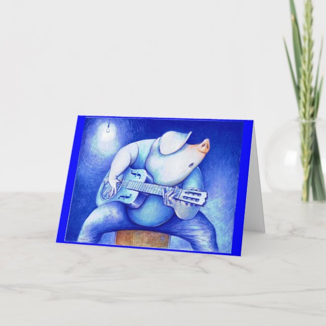 Porcine Blues Card (Front)