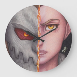 Porco Galliard ~ Jaw Titan Large Clock