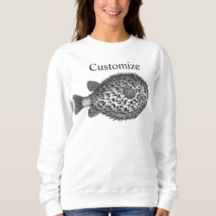 Porcupine blowfish  Thunder_Cove   Sweatshirt