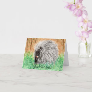 Porcupine Card