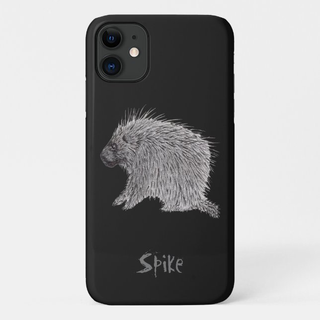 Porcupine Case-Mate iPhone Case (Back)