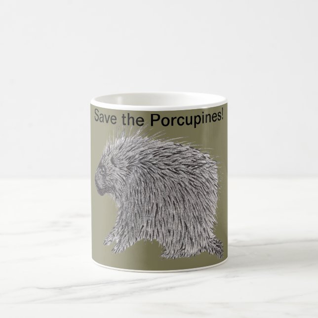 Porcupine Coffee Mug (Center)