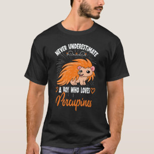 Porcupine for Porcupines boy T-Shirt