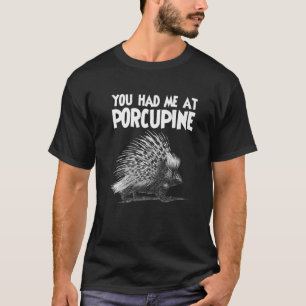 Porcupine  Great Sharp Hugger Hedgehog Cuddle  2 T-Shirt