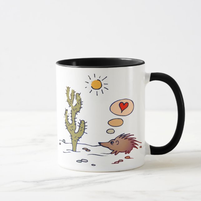 Porcupine Love Mug (Right)