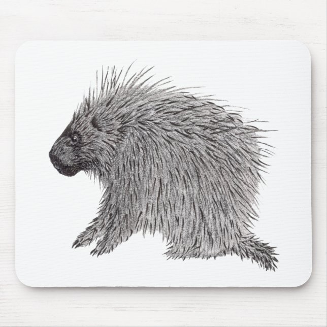 Porcupine Mouse Mat (Front)