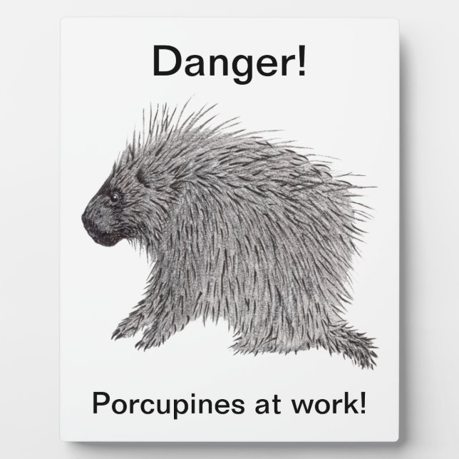 Porcupine Plaque (Front)