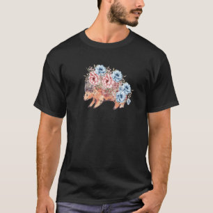 Porcupine With Flower Quills  Rodent Porcupine T-Shirt