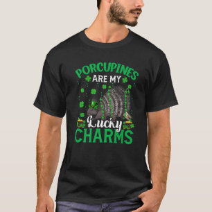Porcupines Are My Lucky Charms Porcupine St Patric T-Shirt