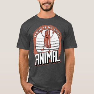 Pork Bacon Pig - Bacon Is My Spirit Animal Premium T-Shirt