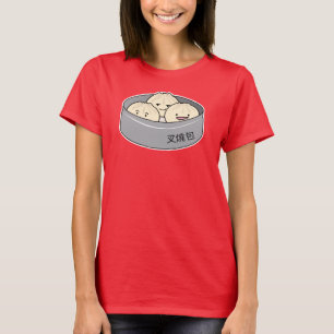 Pork Bun dim sum Chinese breakfast steamed bbq bun T-Shirt