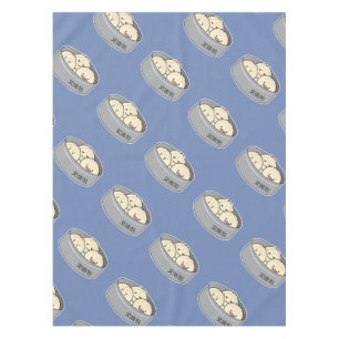Pork Bun dim sum Chinese breakfast steamed bbq bun Tablecloth