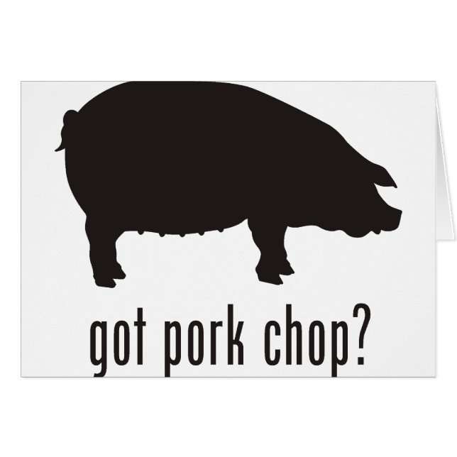 Pork Chop (Front Horizontal)