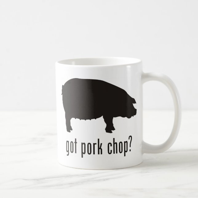 Pork Chop Coffee Mug (Right)