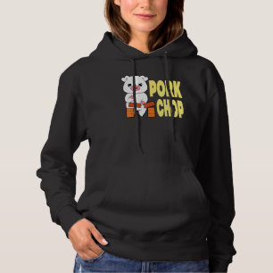 Pork Chop Martial Arts Karate Chop Hoodie