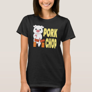 Pork Chop Martial Arts Karate Chop T-Shirt