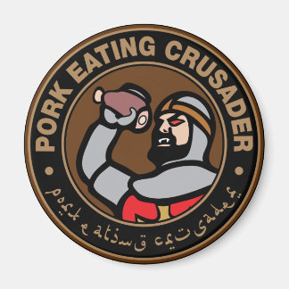 Pork Eating Crusader Magnet