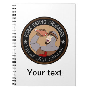 Pork Eating Crusader Notebook