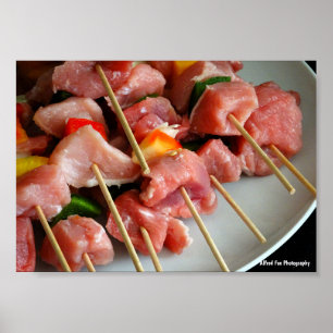 Pork Pepper Skewers Poster