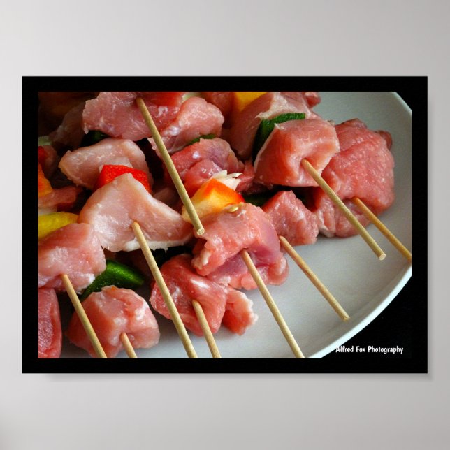 Pork Pepper Skewers Poster (Front)