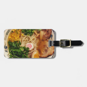 Pork Ramen Noodles Luggage Tag