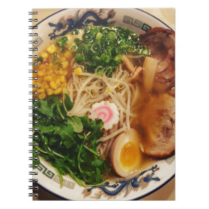 Pork Ramen Noodles Notebook