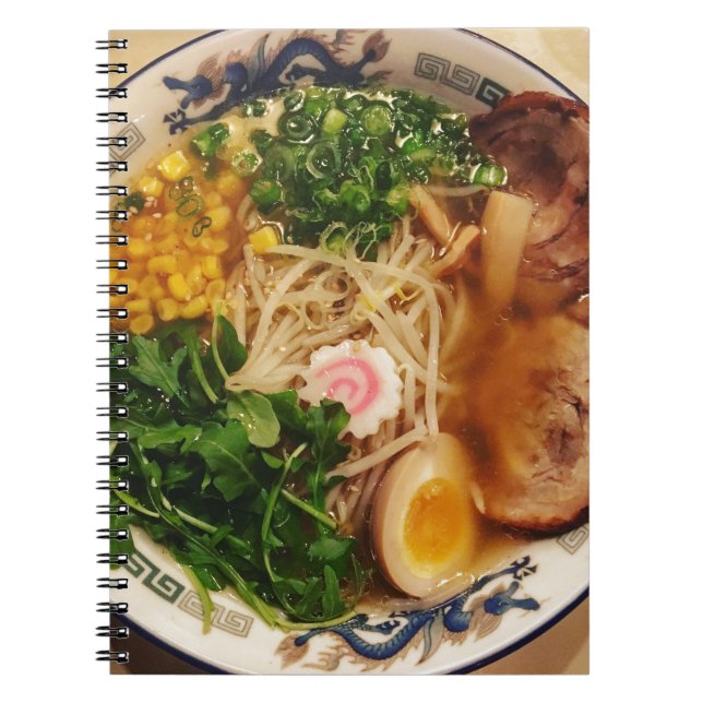 Pork Ramen Noodles Notebook (Front)