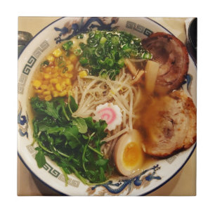 Pork Ramen Noodles Tile