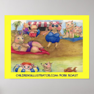 PORK ROAST POSTER