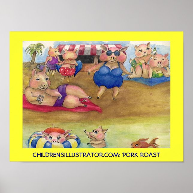 PORK ROAST POSTER (Front)