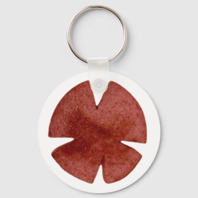 Pork Roll Keychain/Taylor Ham Keychain (Front)