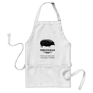 Porkatarian - Give Us Our Daily Bacon Standard Apron