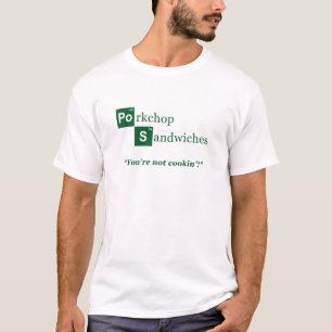 Porkchop Sandwiches Parody Logo T-Shirt