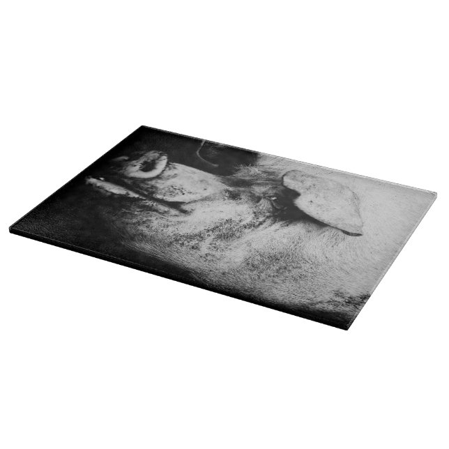 porker portrait cutting board (Corner)