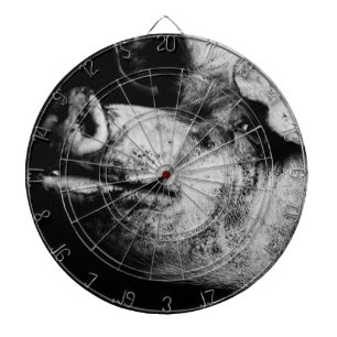 porker portrait dartboard